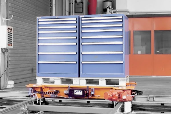 Powered Pallet Train Aft Group